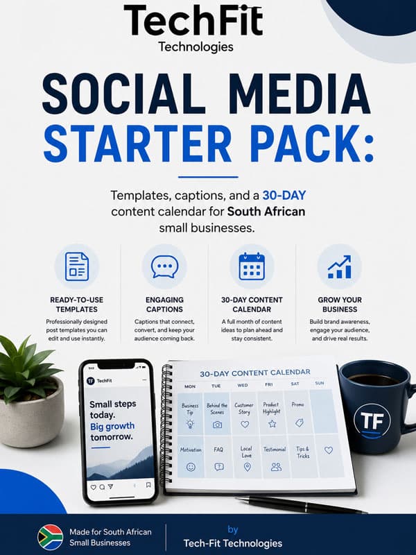 Social Media Starter Pack — Tech-Fit Technologies