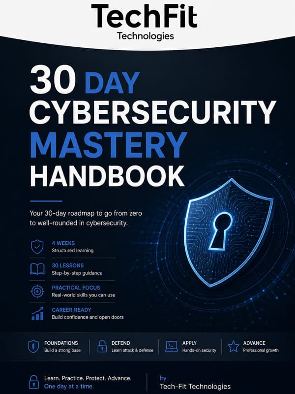 Cover image for 30-Day Cybersecurity Mastery Handbook
